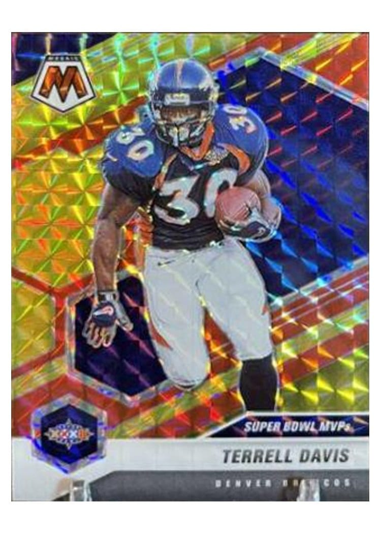 2021 Panini Mosaic Base Set Terrell Davis #296 card