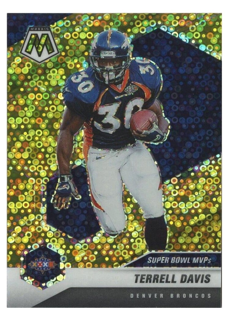 2021 Panini Mosaic Base Set Terrell Davis #296 card