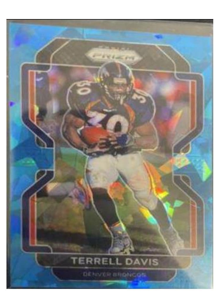 2021 Panini Prizm Base Set Terrell Davis #206 card