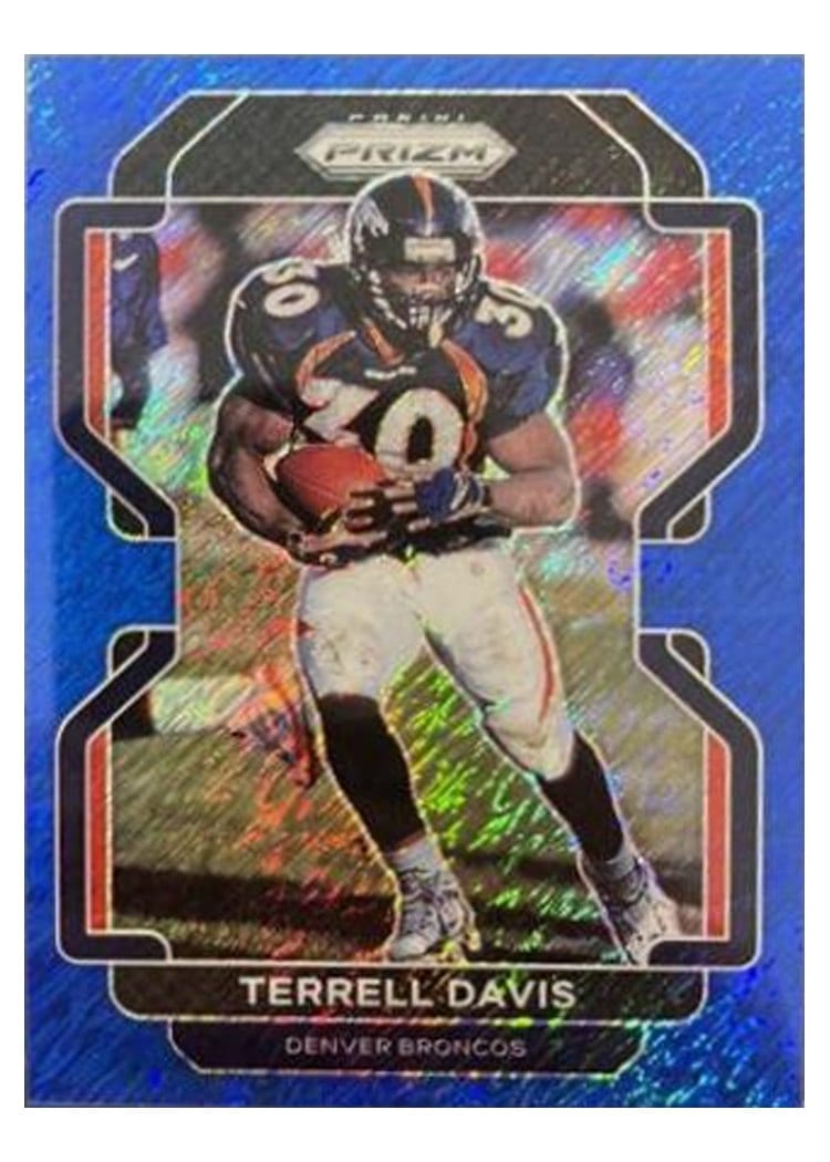 2021 Panini Prizm Base Set Terrell Davis #206 card