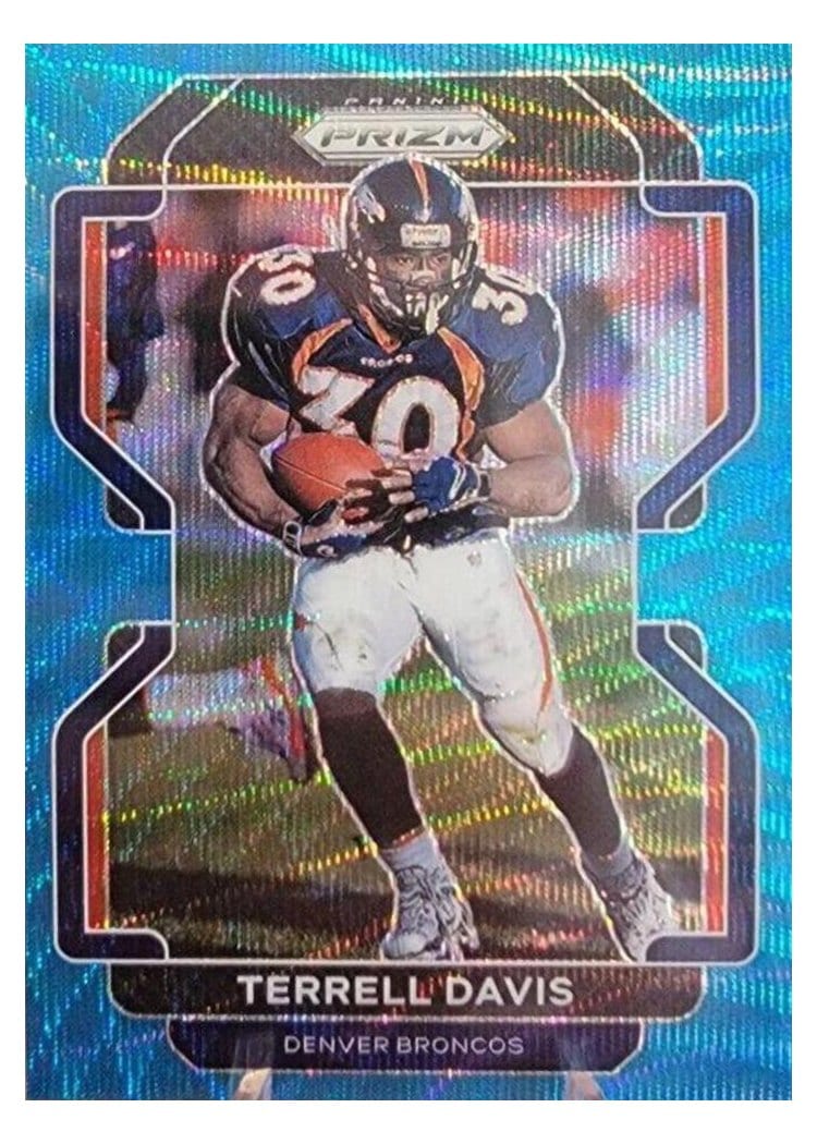 2021 Panini Prizm Base Set Terrell Davis #206 card
