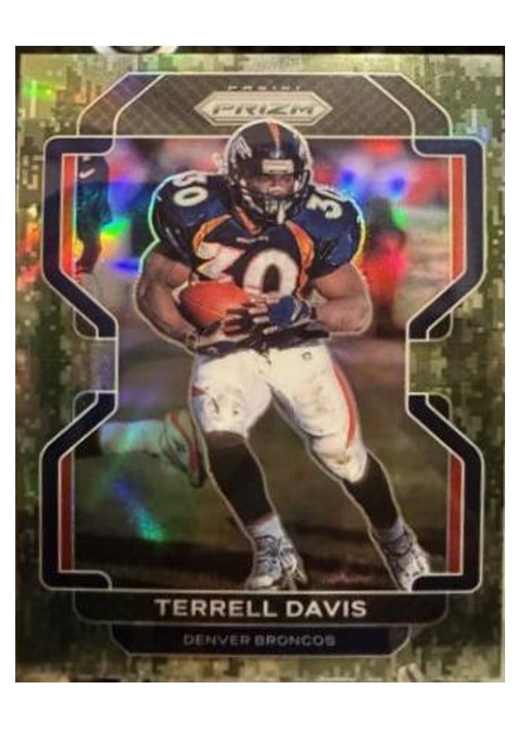 2021 Panini Prizm Base Set Terrell Davis #206 card