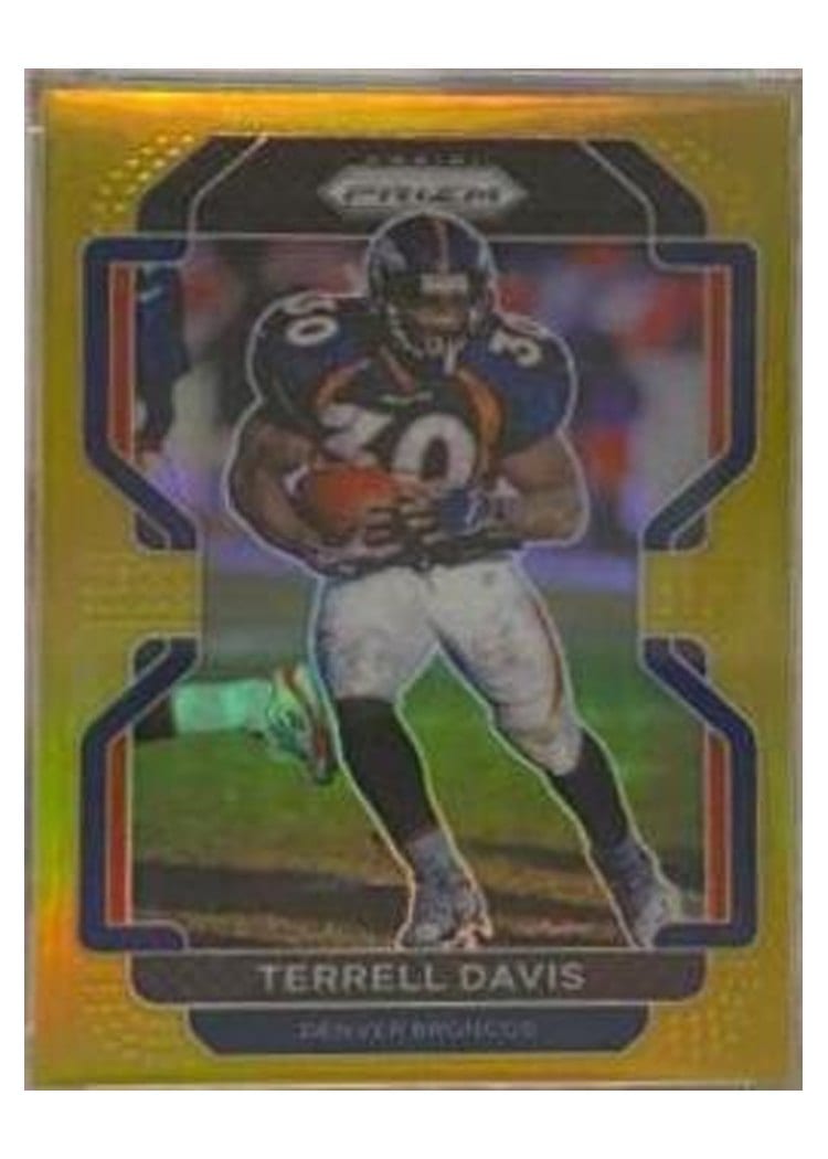 2021 Panini Prizm Base Set Terrell Davis #206 card