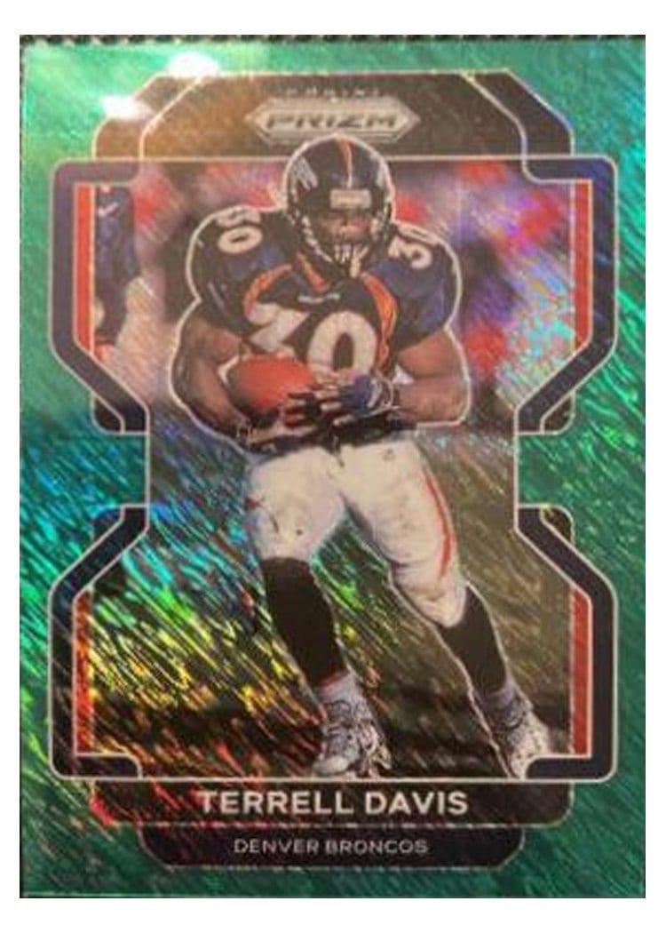 2021 Panini Prizm Base Set Terrell Davis #206 card