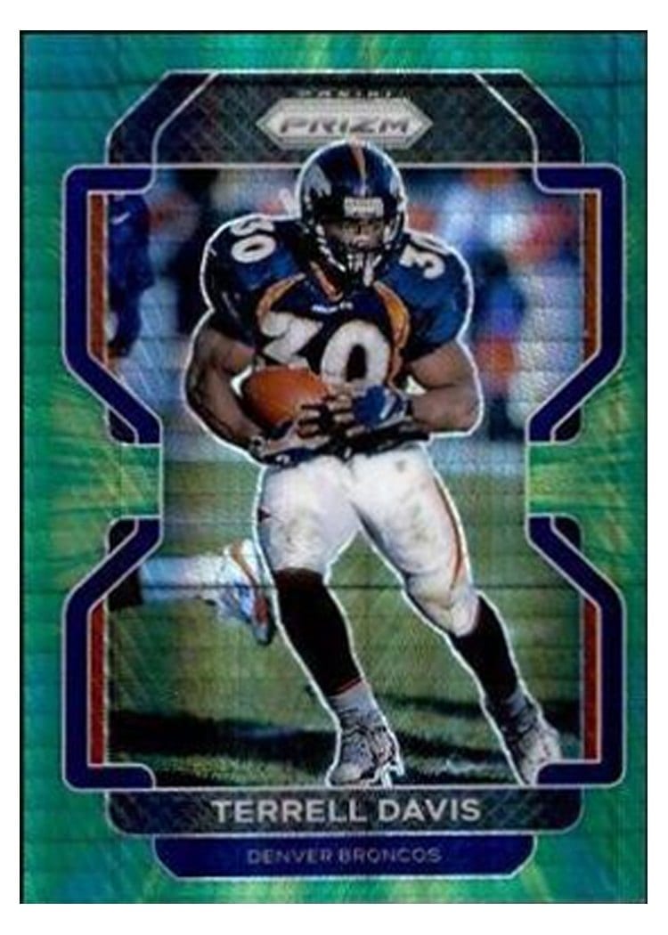 2021 Panini Prizm Base Set Terrell Davis #206 card