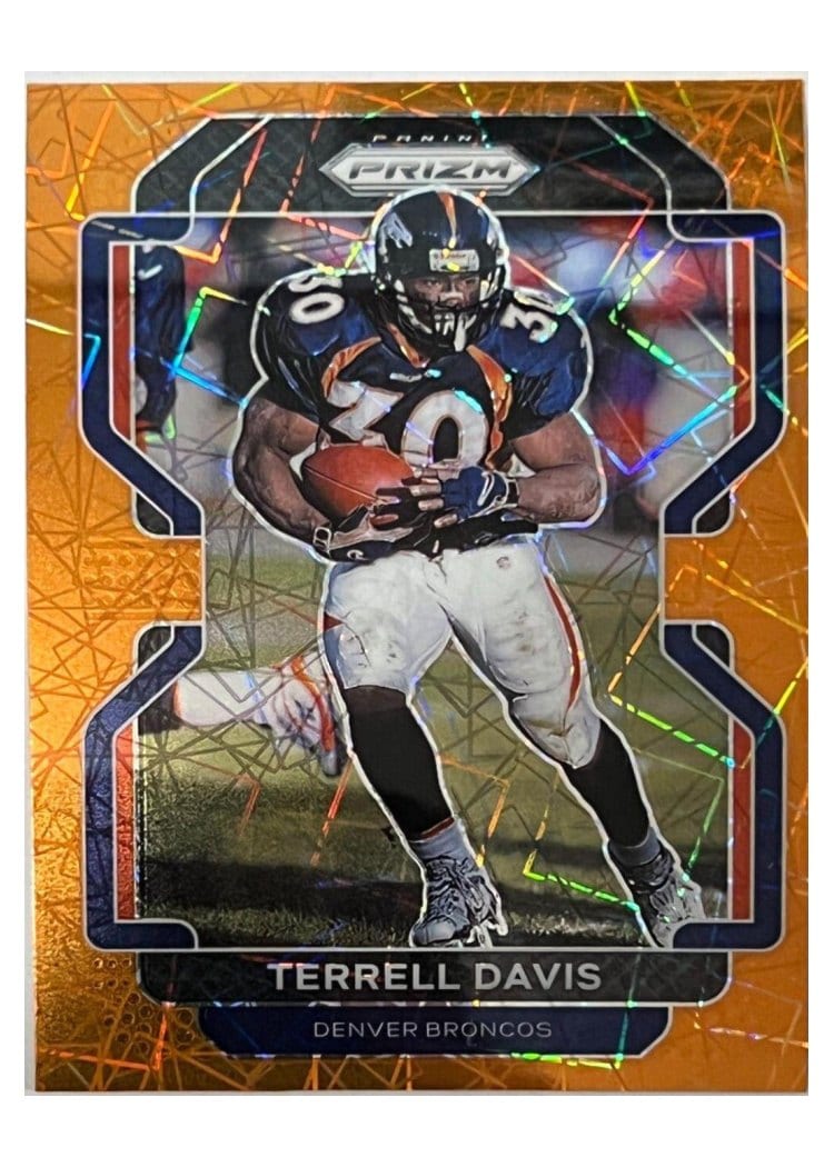 2021 Panini Prizm Base Set Terrell Davis #206 card