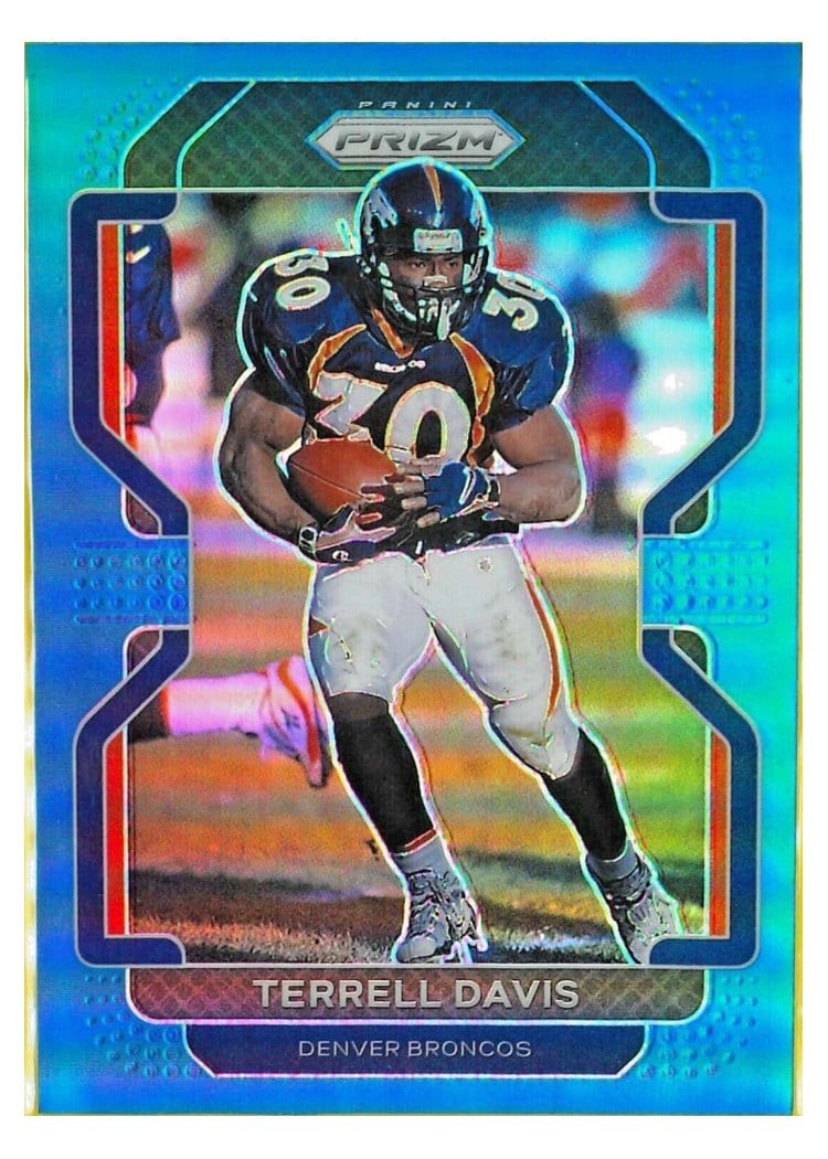 2021 Panini Prizm Base Set Terrell Davis #206 card