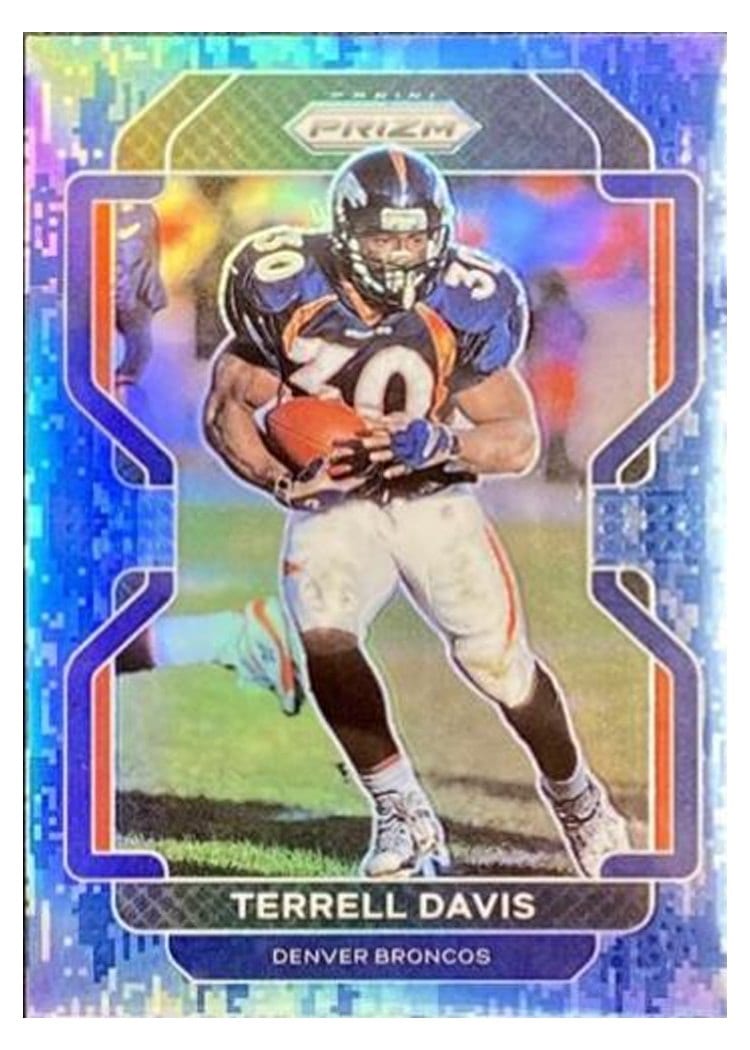 2021 Panini Prizm Base Set Terrell Davis #206 card