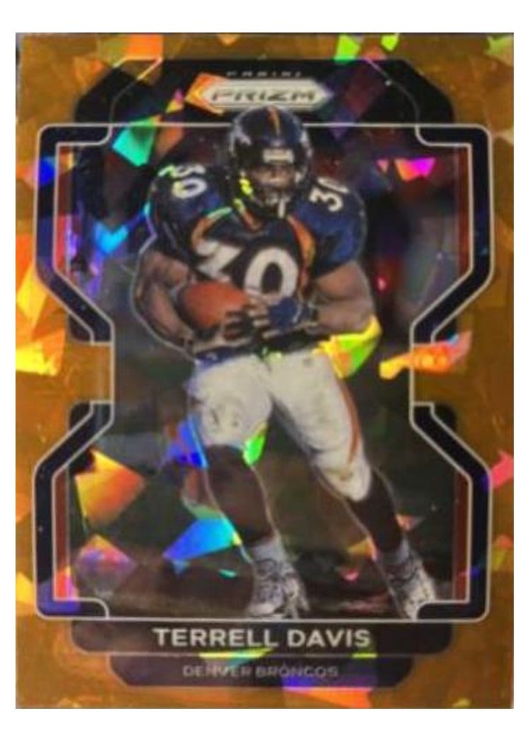 2021 Panini Prizm Base Set Terrell Davis #206 card
