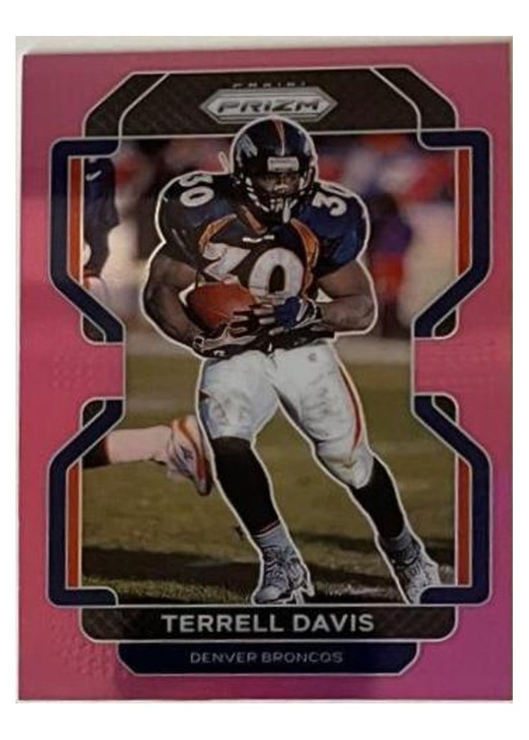 2021 Panini Prizm Base Set Terrell Davis #206 card
