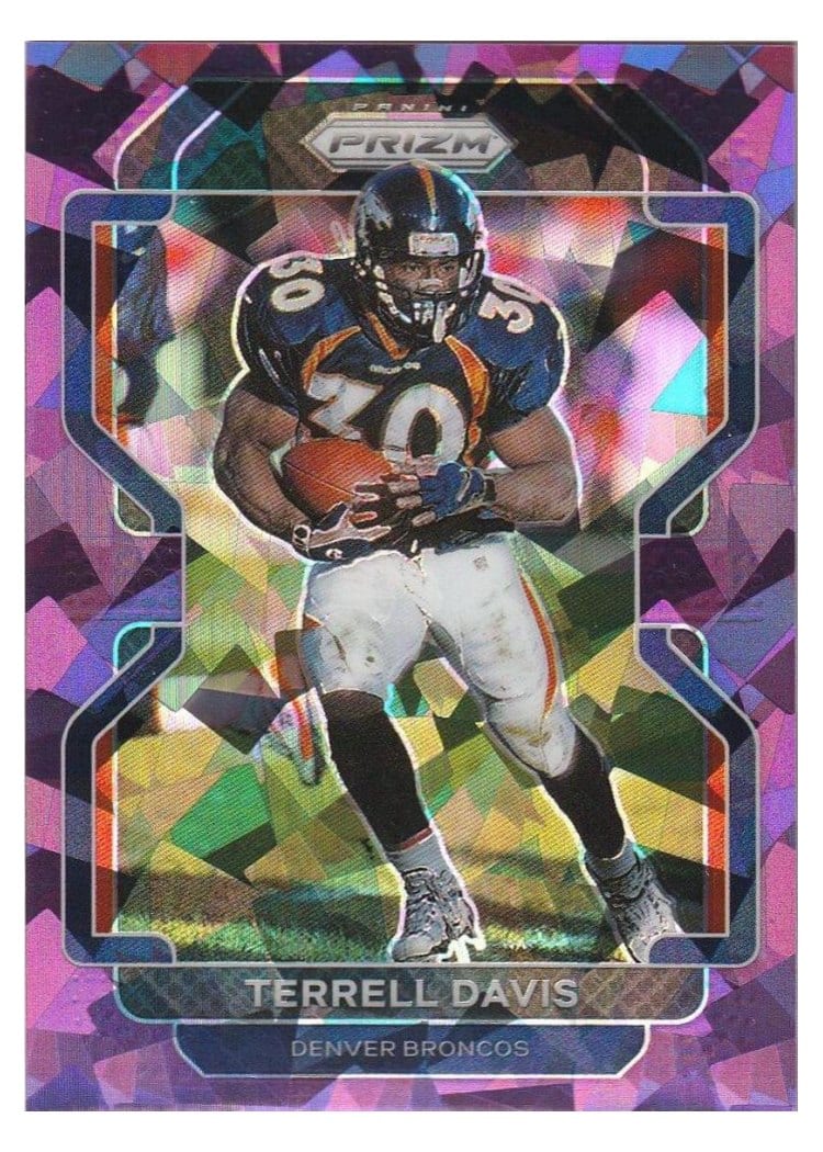 2021 Panini Prizm Base Set Terrell Davis #206 card
