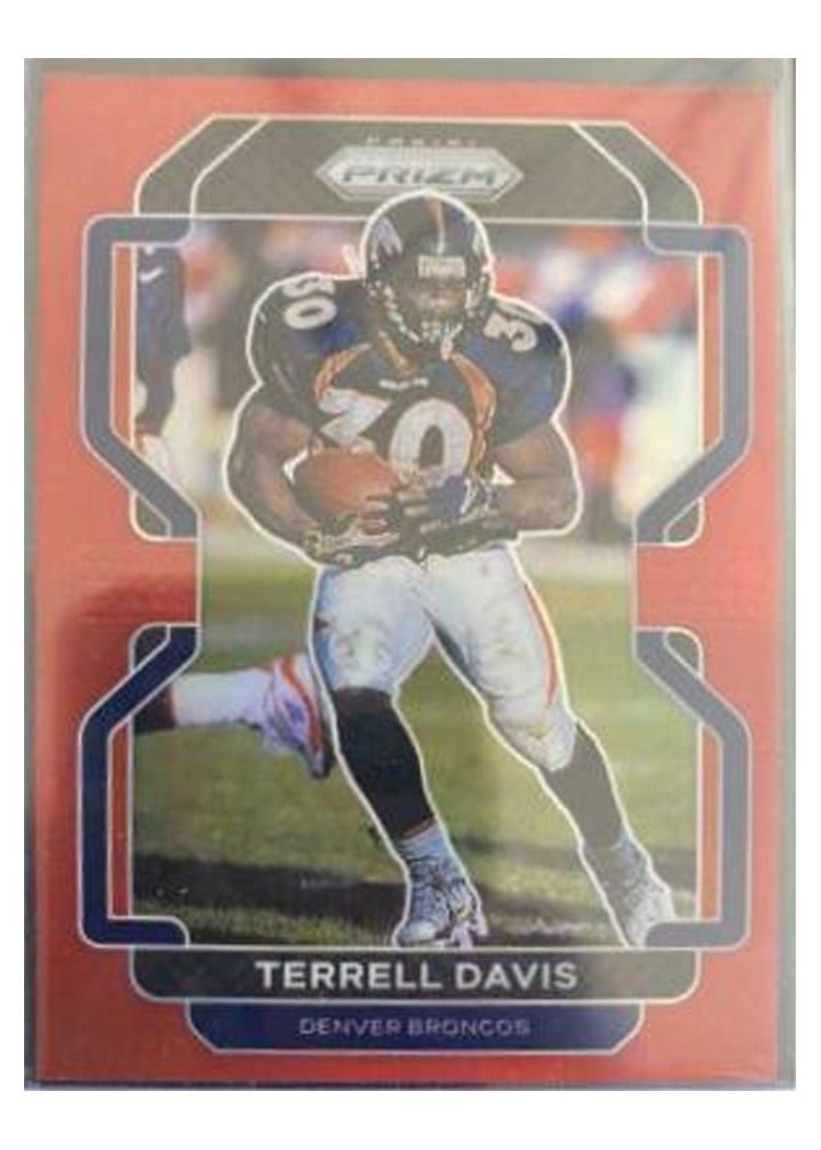 2021 Panini Prizm Base Set Terrell Davis #206 card