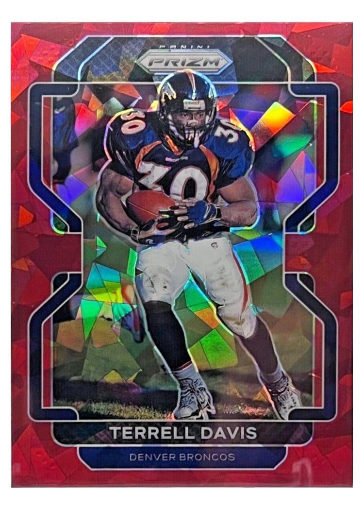2021 Panini Prizm Base Set Terrell Davis #206 card