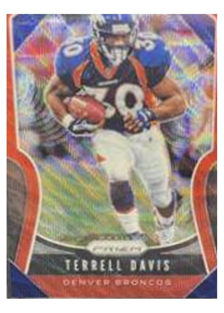 2021 Panini Prizm Base Set Terrell Davis #206 card