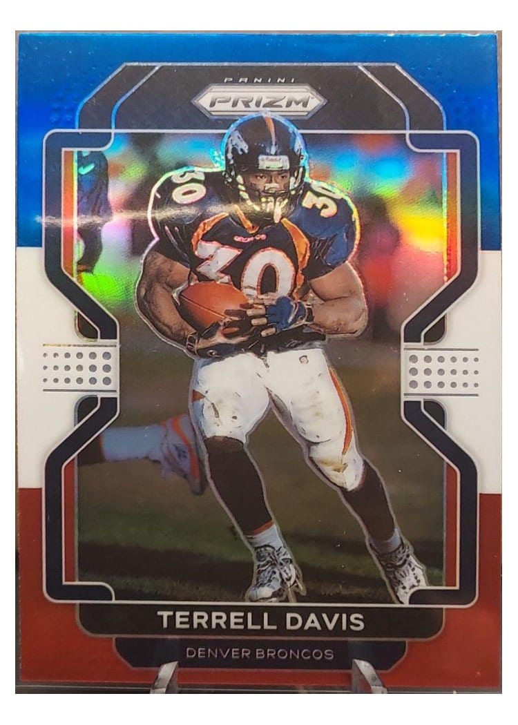 2021 Panini Prizm Base Set Terrell Davis #206 card