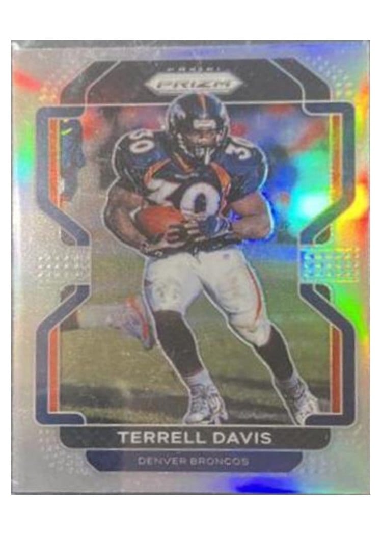 2021 Panini Prizm Base Set Terrell Davis #206 card