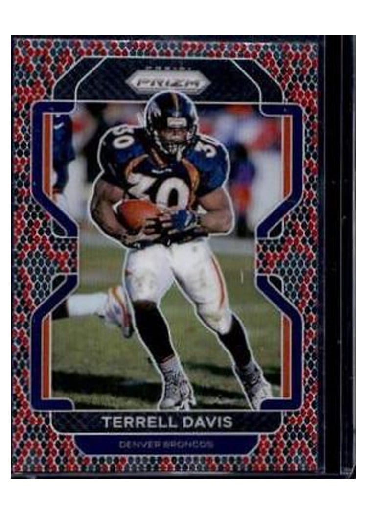 2021 Panini Prizm Base Set Terrell Davis #206 card