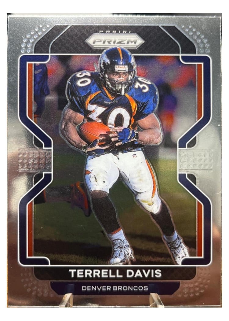 2021 Panini Prizm Base Set Terrell Davis #206 card