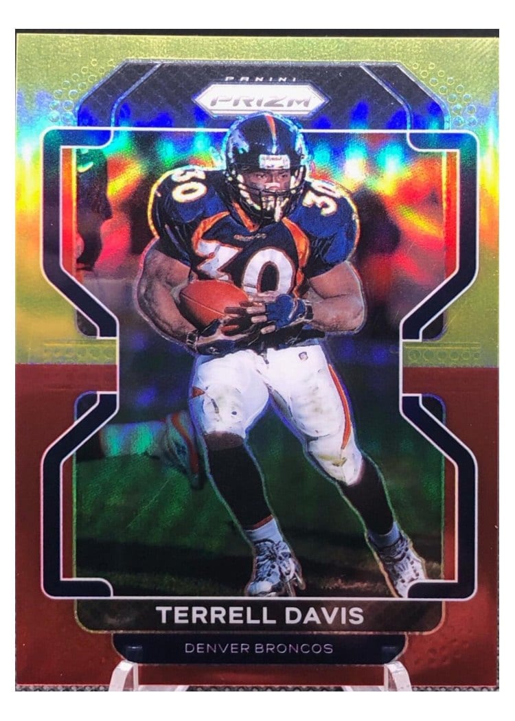 2021 Panini Prizm Base Set Terrell Davis #206 card