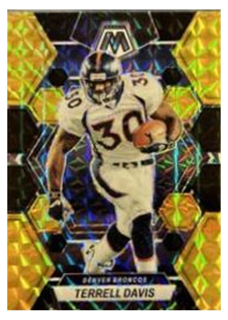 2023 Panini Mosaic Base Set Terrell Davis #73 card
