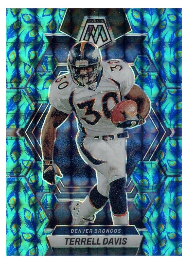 2023 Panini Mosaic Base Set Terrell Davis #73 card