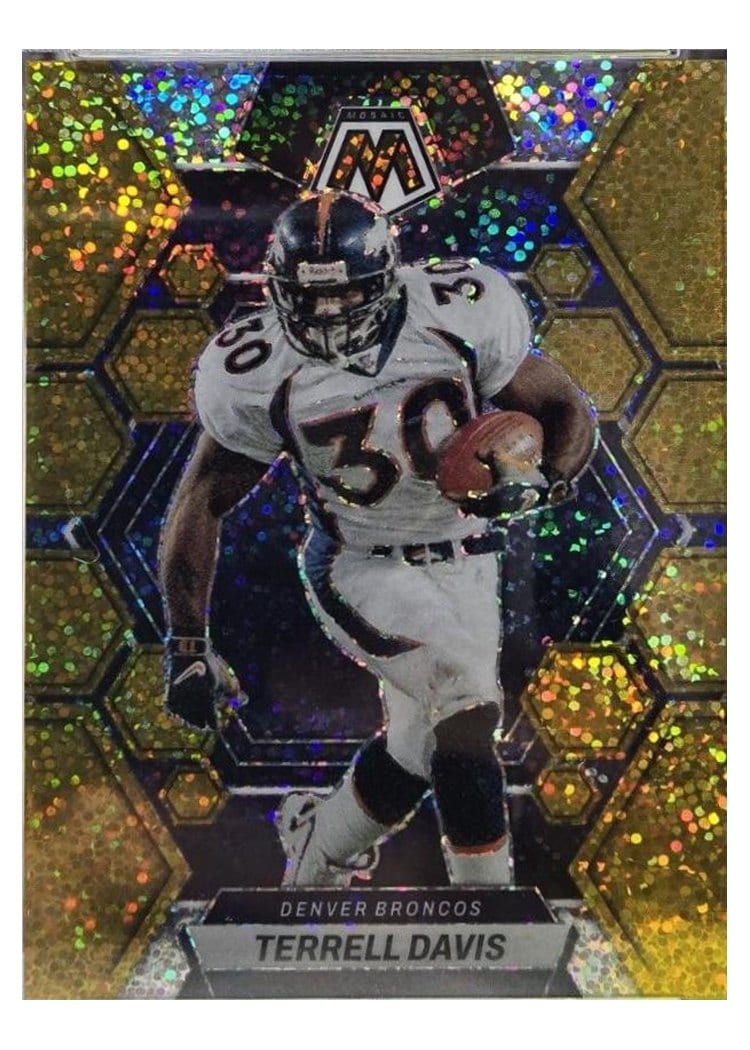 2023 Panini Mosaic Base Set Terrell Davis #73 card