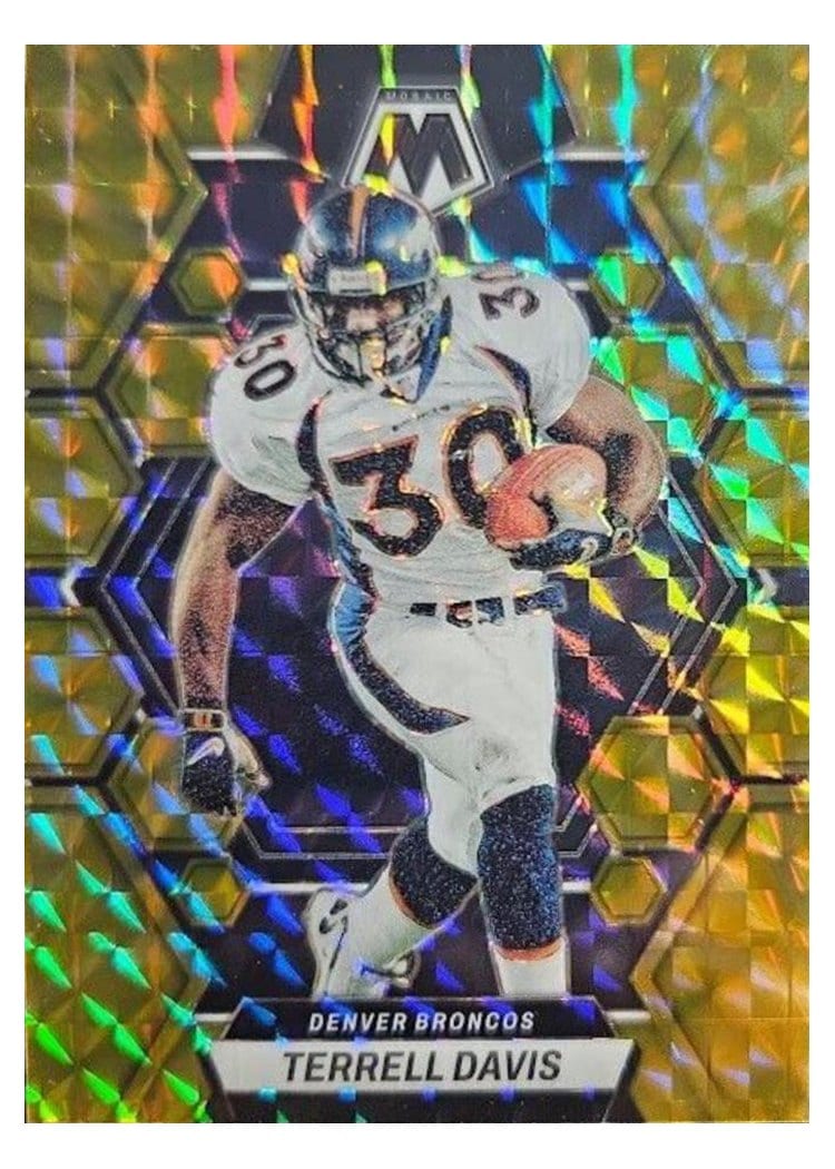 2023 Panini Mosaic Base Set Terrell Davis #73 card