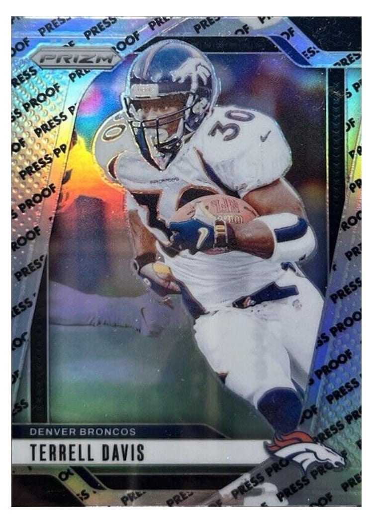 2024 Panini Prizm Base Set Terrell Davis #91 card
