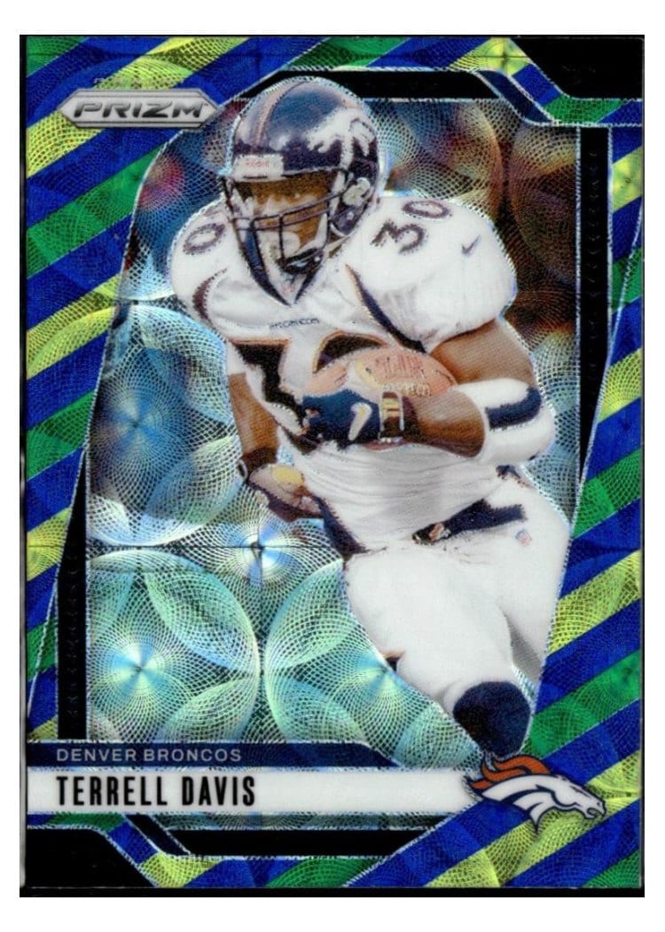 2024 Panini Prizm Base Set Terrell Davis Choice Nebula #91 card