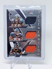 2024 Panini Phoenix Regeneration Terrell Davis / Javonte Williams / Knowshon Moreno #R-DEN card