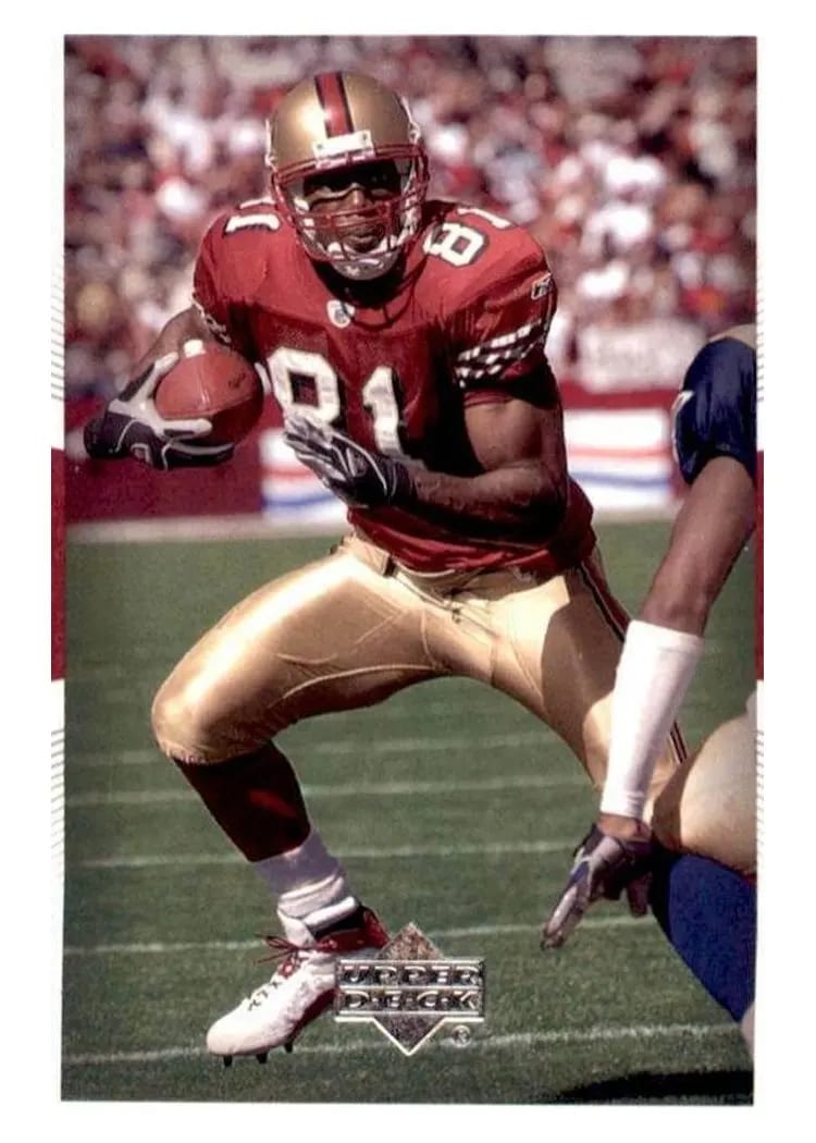 2003 Upper Deck Patch Collection Terrell Owens #81 card