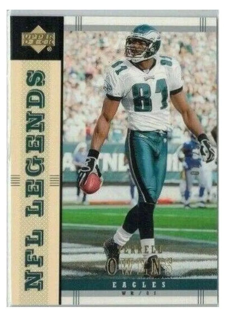 2004 Upper Deck Legends Terrell Owens #66 card