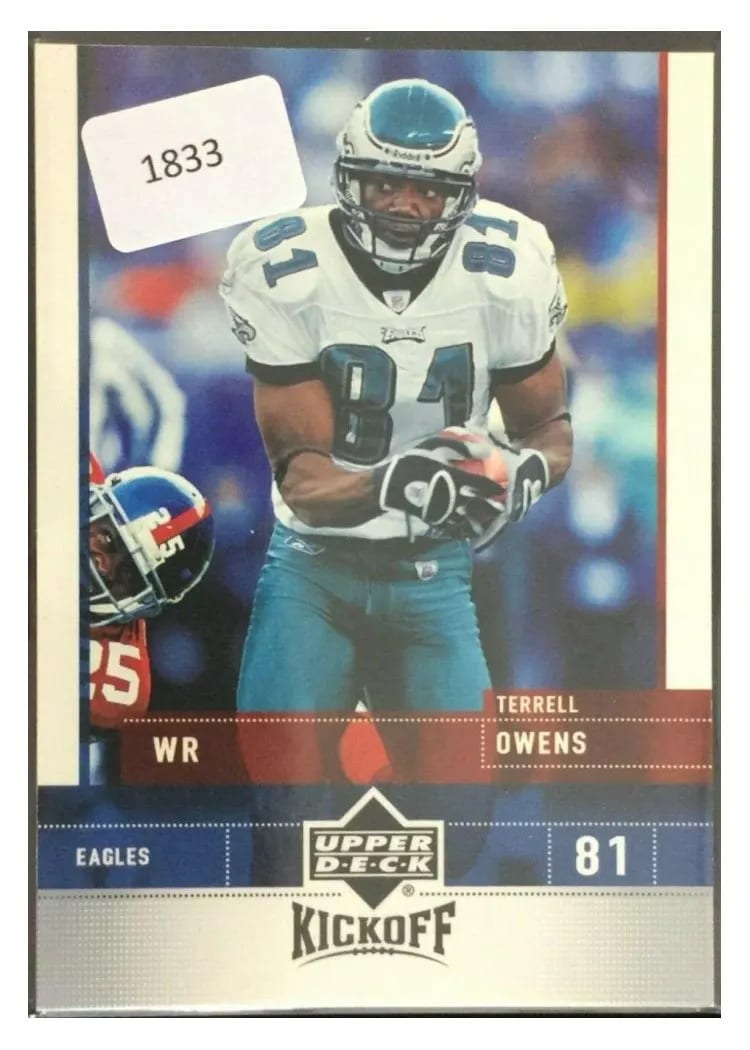 2005 Upper Deck Kickoff Terrell Owens #67 card