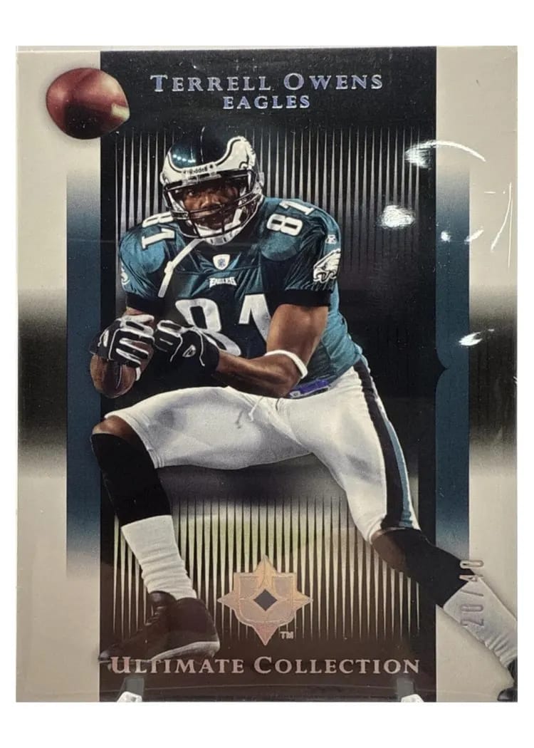 2005 Upper Deck Ultimate Collection Terrell Owens #72 card