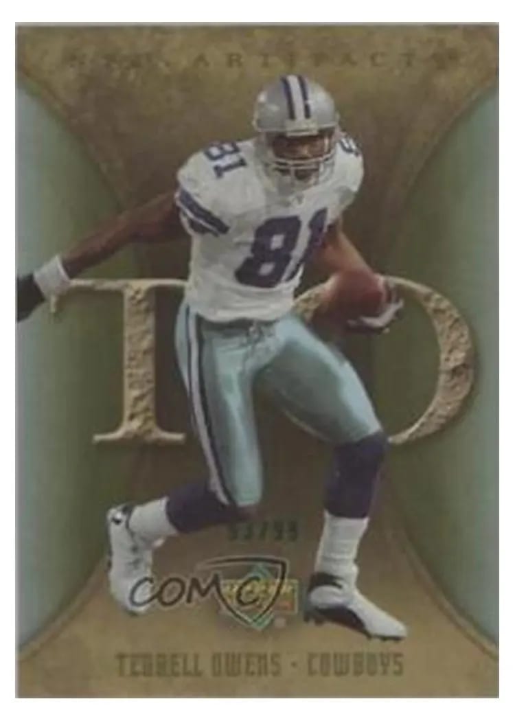 2007 Upper Deck Artifacts Terrell Owens #29 card
