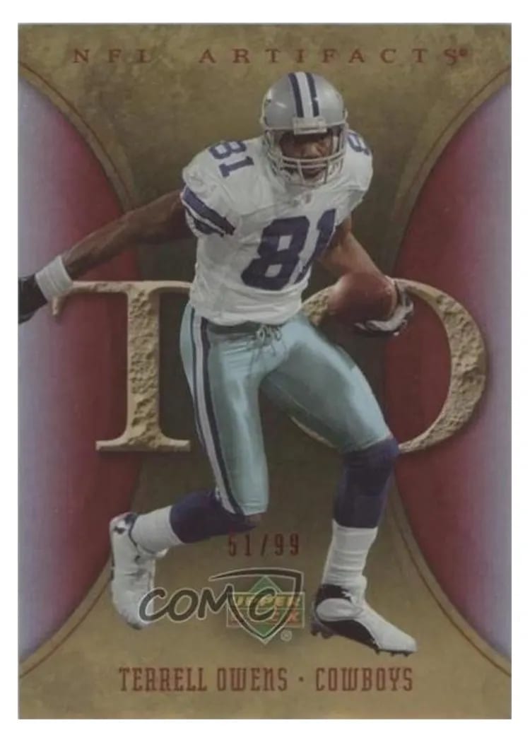 2007 Upper Deck Artifacts Terrell Owens #29 card