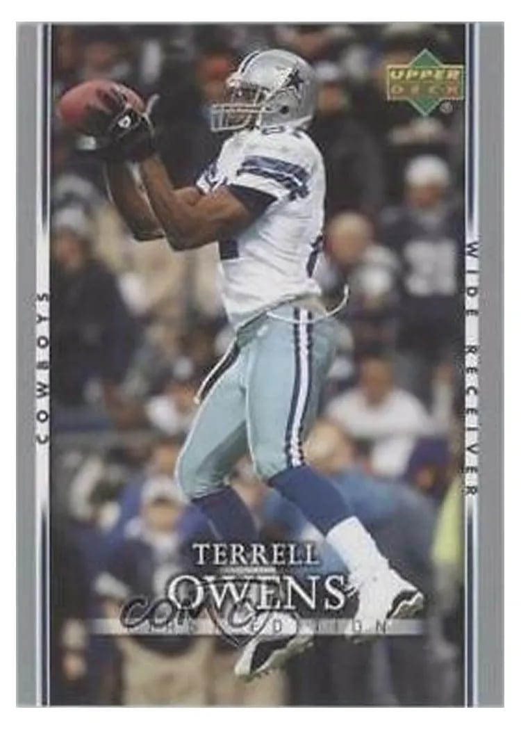 2007 Upper Deck First Edition Terrell Owens #27 card