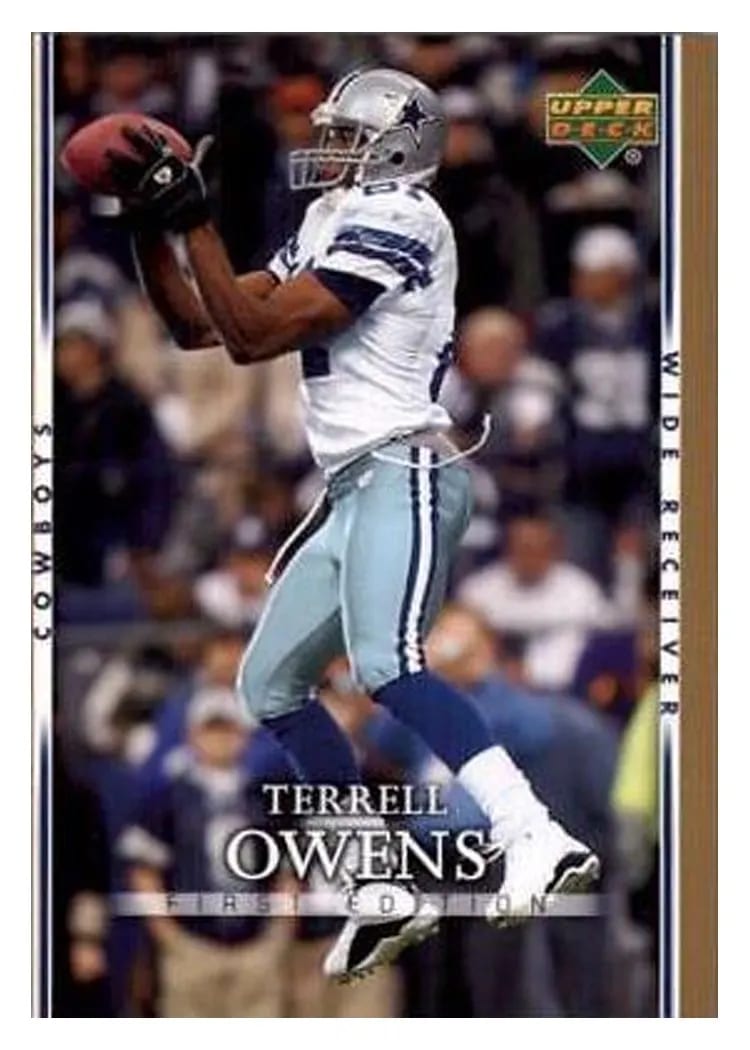 2007 Upper Deck First Edition Terrell Owens #27 card