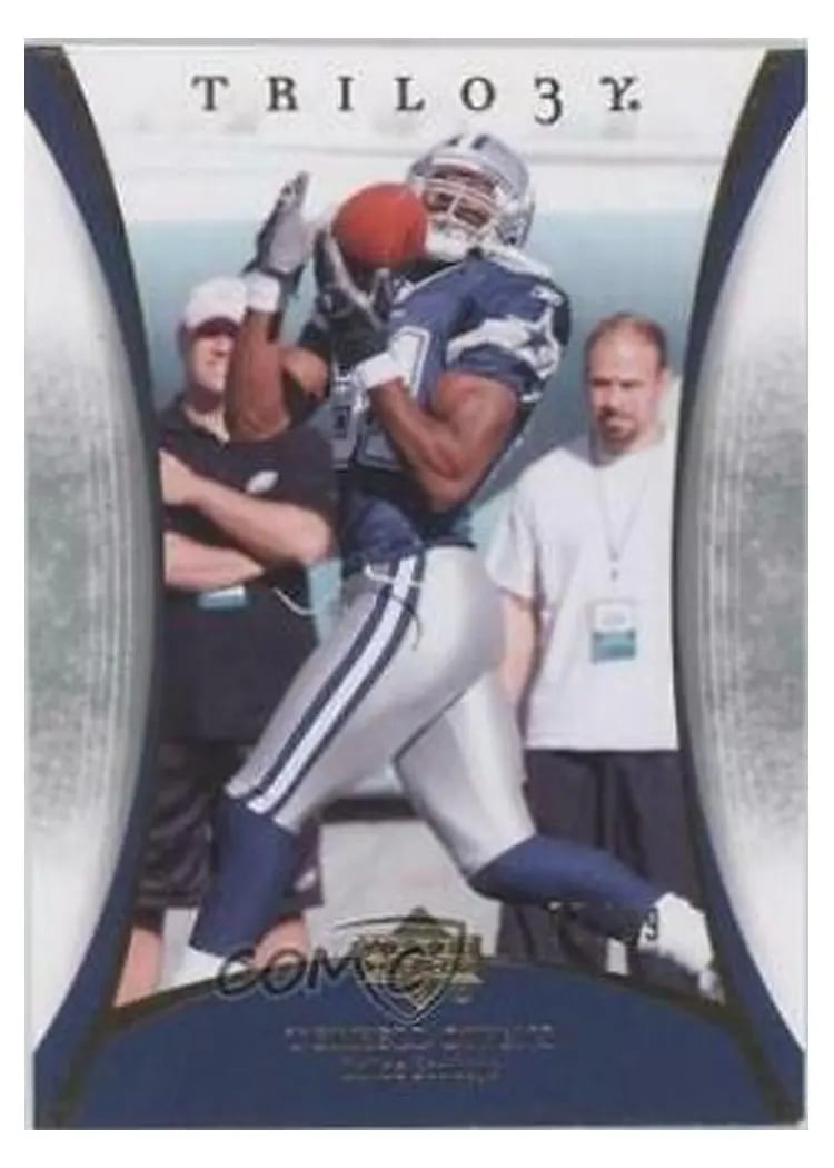 2007 Upper Deck Trilogy Terrell Owens #28 card