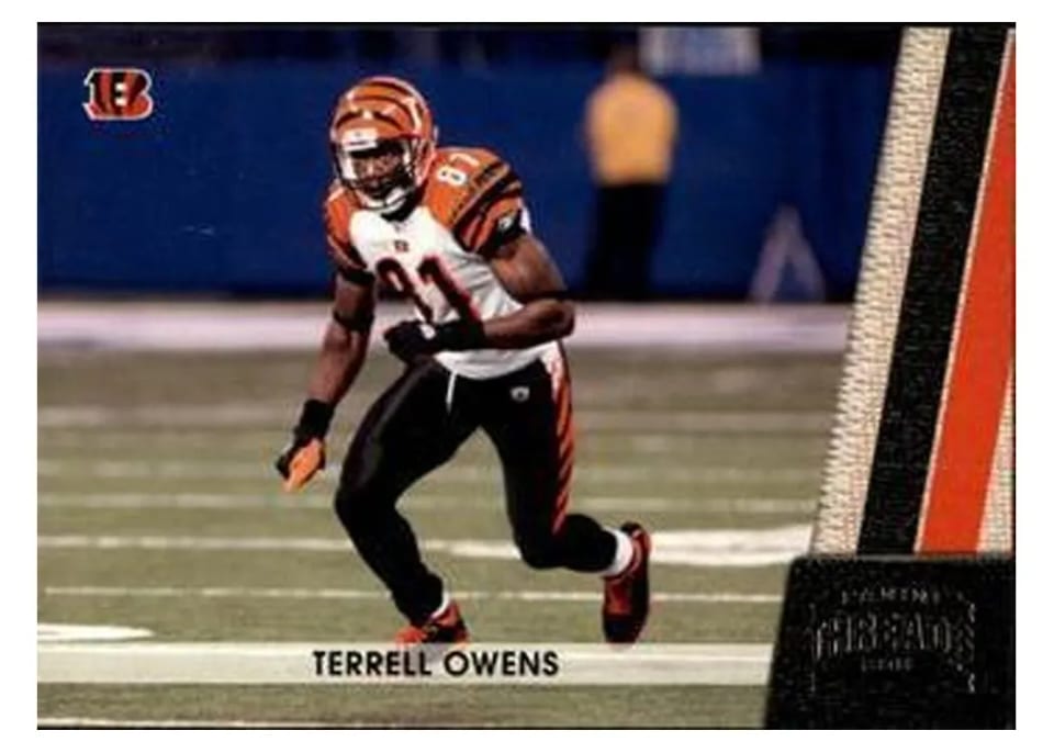 2011 Panini Threads Terrell Owens #33 card