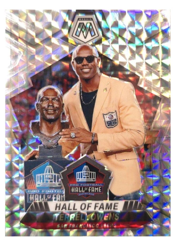 2024 Panini Mosaic Base Set Terrell Owens #295 card