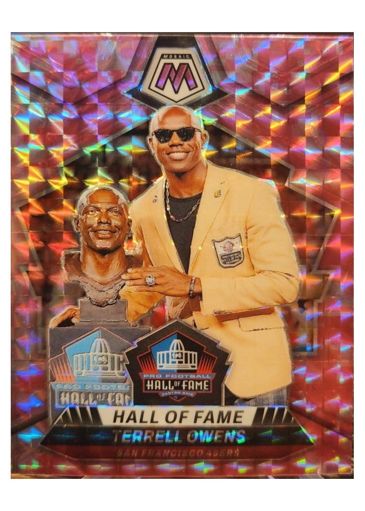 2024 Panini Mosaic Base Set Terrell Owens #295 card