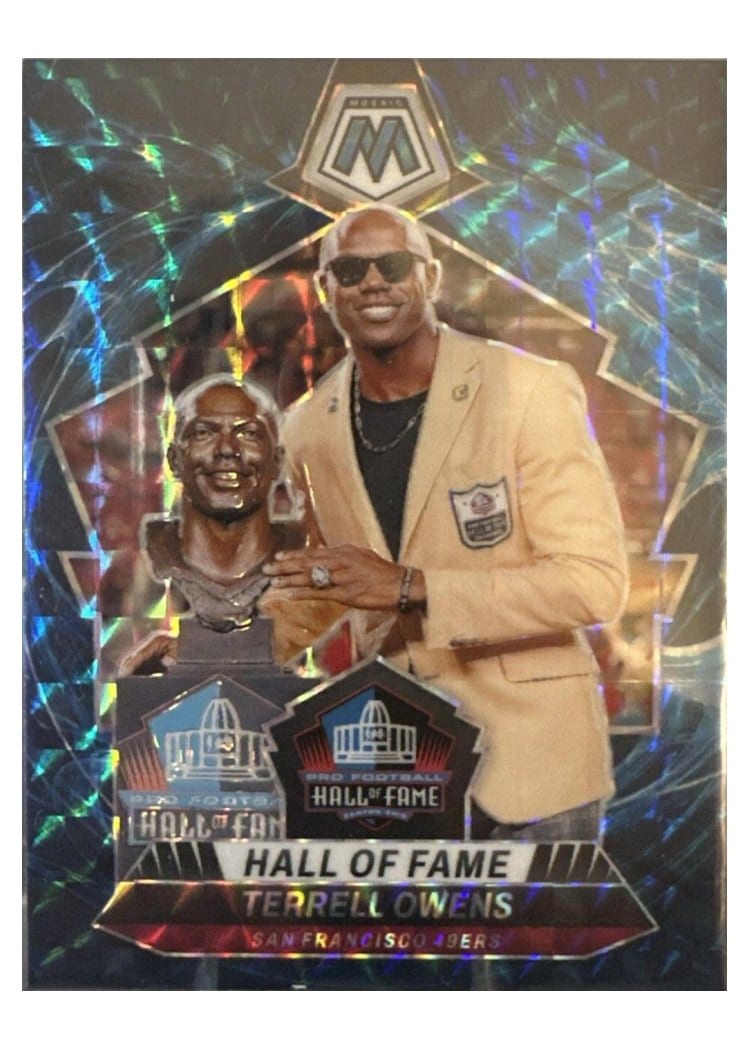 2024 Panini Mosaic Base Set Terrell Owens #295 card
