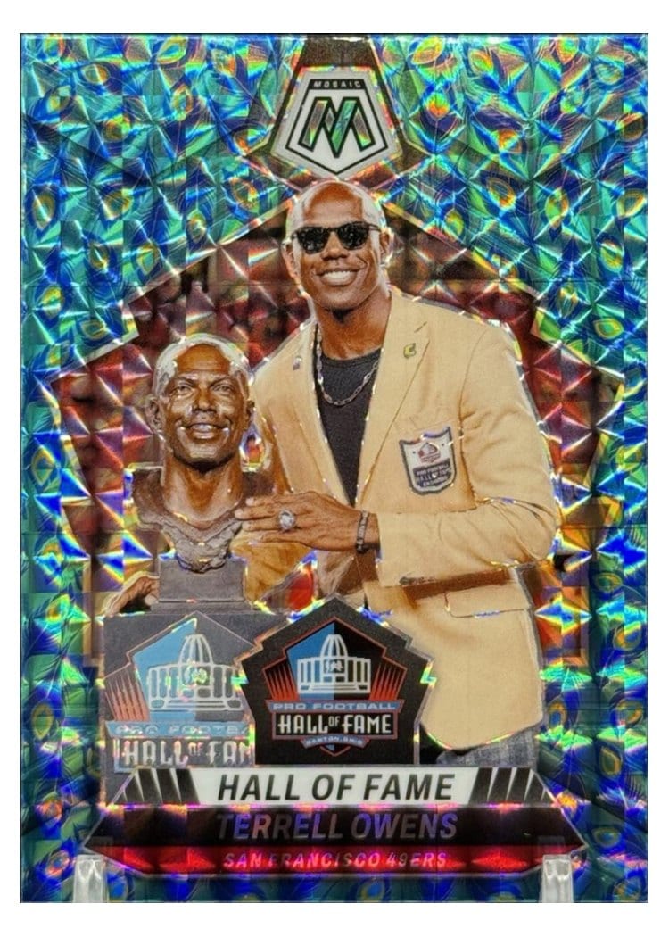2024 Panini Mosaic Base Set Terrell Owens #295 card