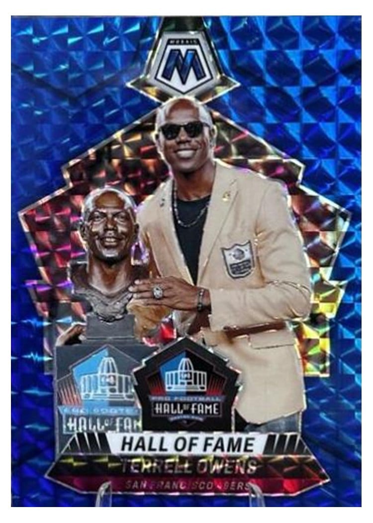 2024 Panini Mosaic Base Set Terrell Owens Blue #295 card