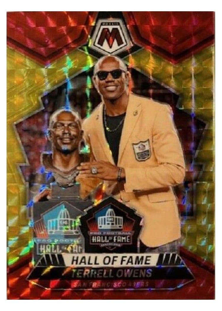 2024 Panini Mosaic Base Set Terrell Owens #295 card