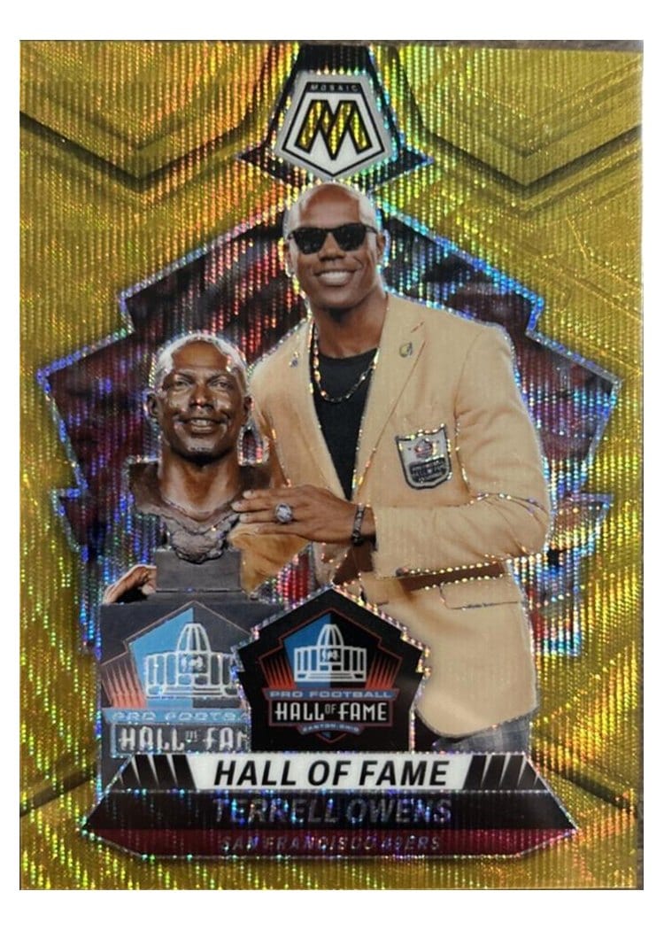 2024 Panini Mosaic Base Set Terrell Owens #295 card