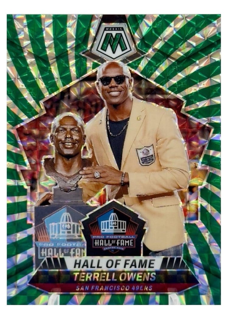 2024 Panini Mosaic Base Set Terrell Owens #295 card