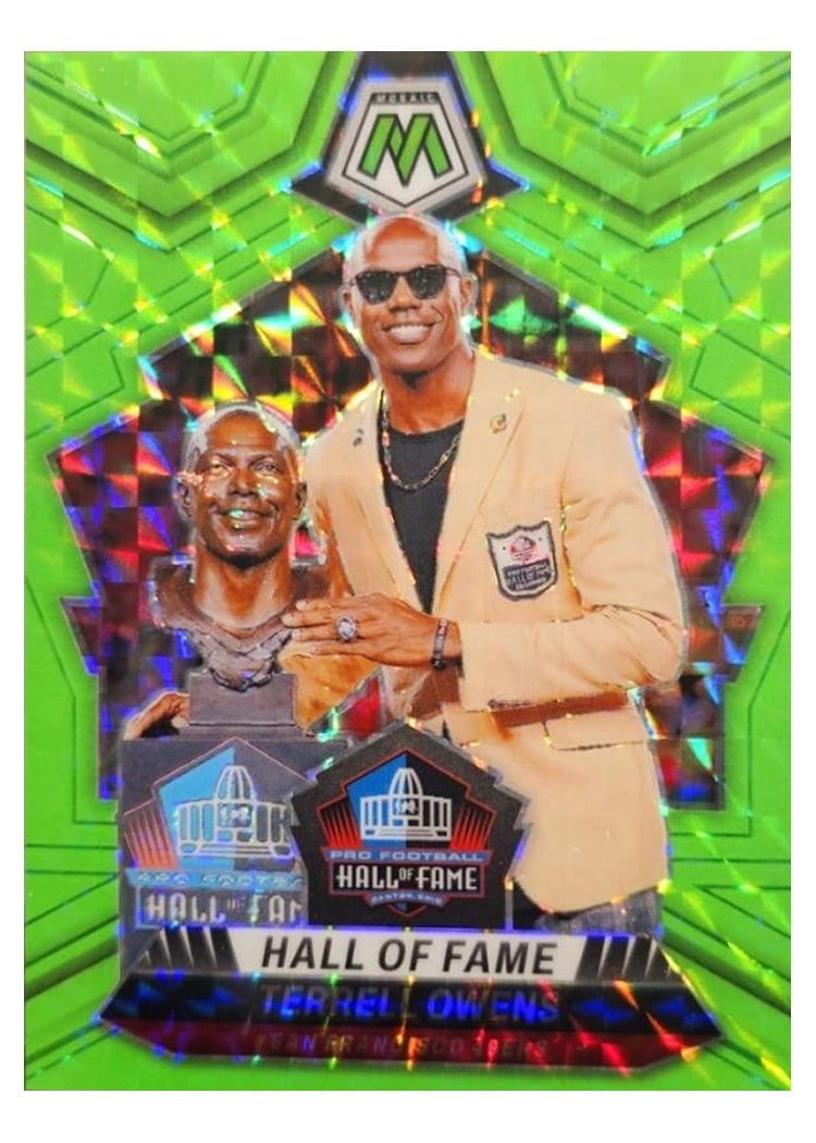 2024 Panini Mosaic Base Set Terrell Owens #295 card