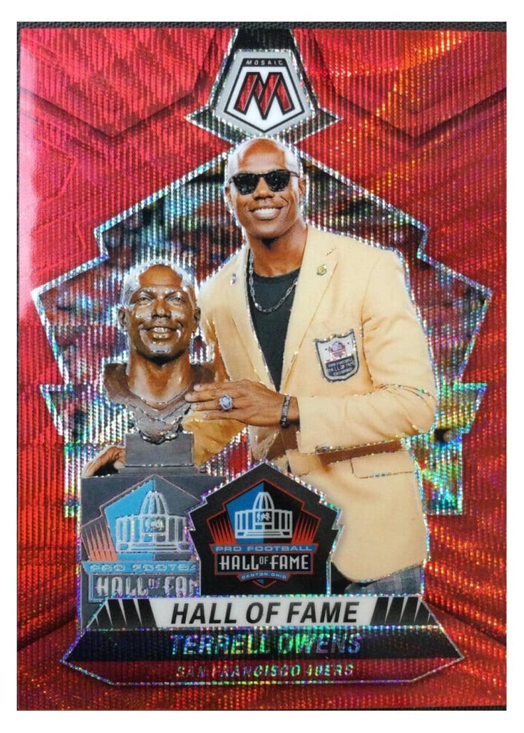 2024 Panini Mosaic Base Set Terrell Owens #295 card